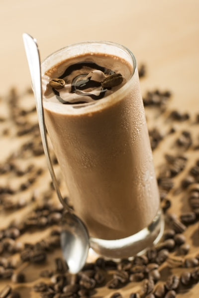 Coffee-Mocha Egg Cream Smoothie